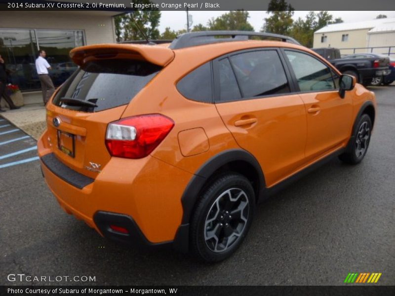 Tangerine Orange Pearl / Black 2014 Subaru XV Crosstrek 2.0i Premium