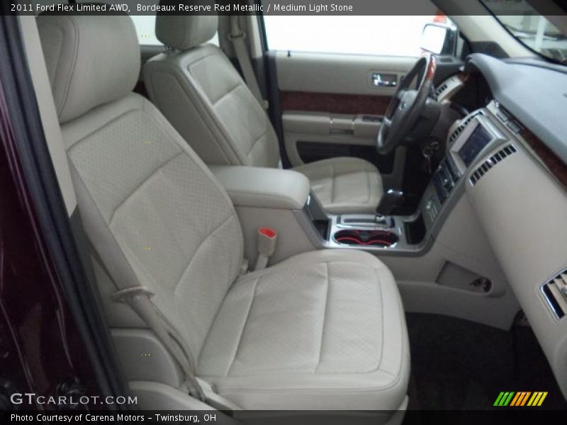 Bordeaux Reserve Red Metallic / Medium Light Stone 2011 Ford Flex Limited AWD