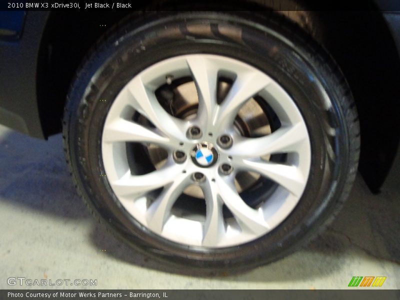 Jet Black / Black 2010 BMW X3 xDrive30i