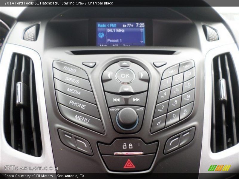 Sterling Gray / Charcoal Black 2014 Ford Focus SE Hatchback