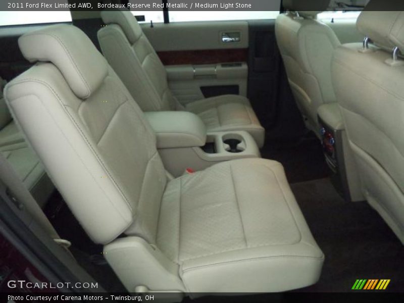 Bordeaux Reserve Red Metallic / Medium Light Stone 2011 Ford Flex Limited AWD