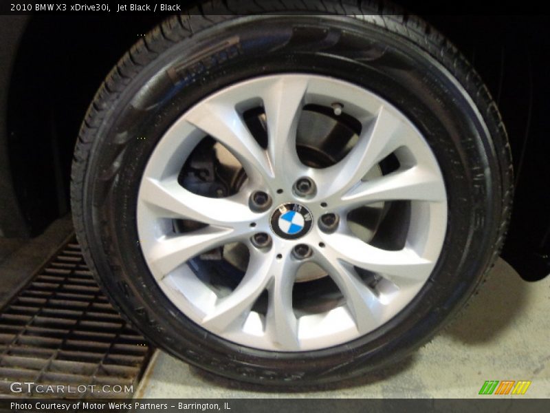 Jet Black / Black 2010 BMW X3 xDrive30i