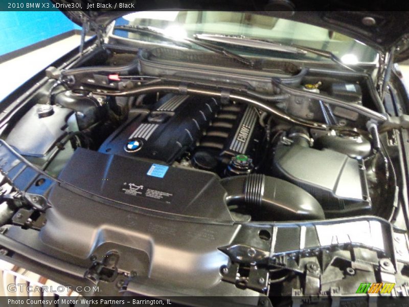 Jet Black / Black 2010 BMW X3 xDrive30i