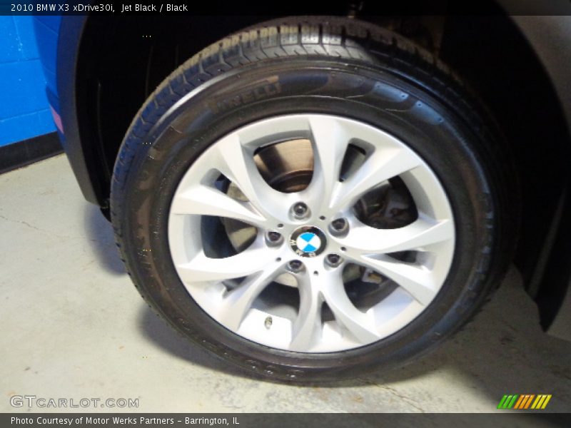 Jet Black / Black 2010 BMW X3 xDrive30i