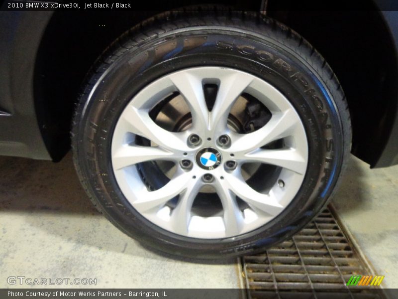 Jet Black / Black 2010 BMW X3 xDrive30i