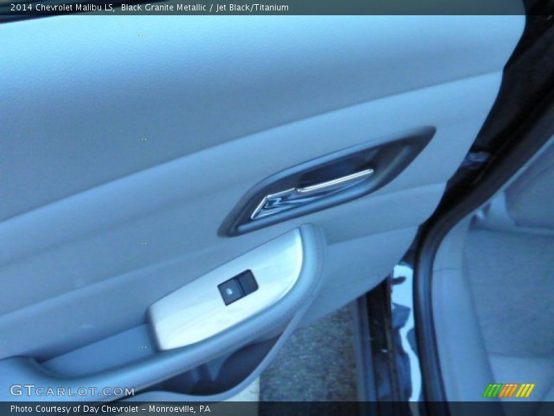 Black Granite Metallic / Jet Black/Titanium 2014 Chevrolet Malibu LS