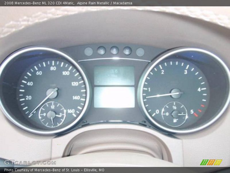 Alpine Rain Metallic / Macadamia 2008 Mercedes-Benz ML 320 CDI 4Matic