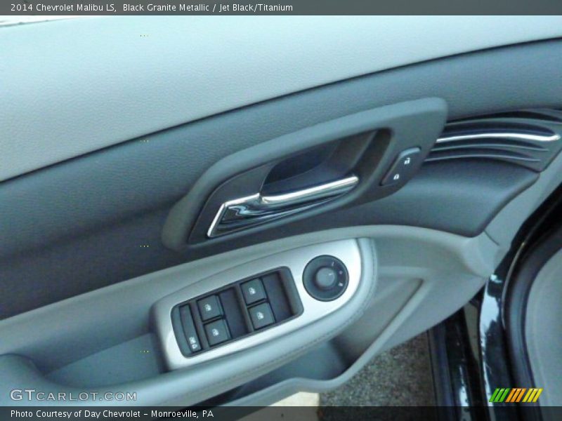 Black Granite Metallic / Jet Black/Titanium 2014 Chevrolet Malibu LS