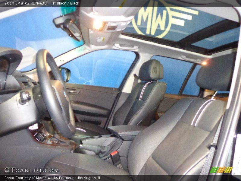 Jet Black / Black 2010 BMW X3 xDrive30i