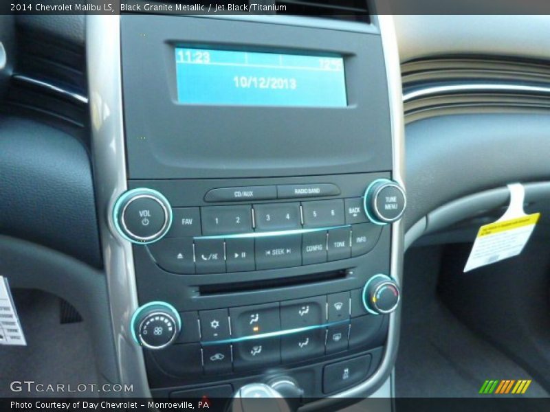 Black Granite Metallic / Jet Black/Titanium 2014 Chevrolet Malibu LS