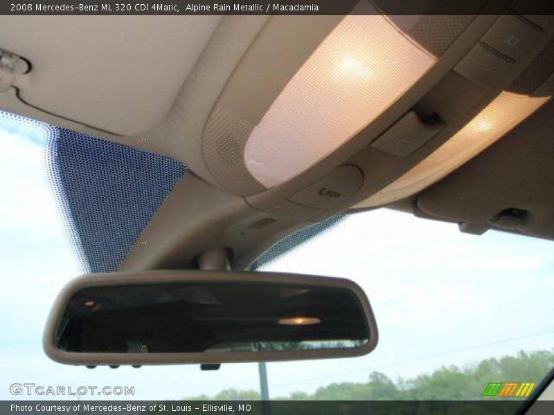 Alpine Rain Metallic / Macadamia 2008 Mercedes-Benz ML 320 CDI 4Matic
