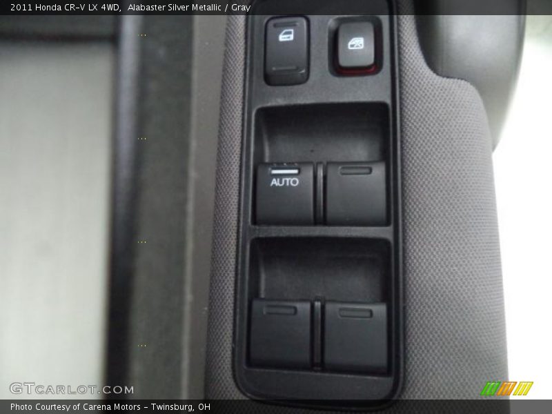 Alabaster Silver Metallic / Gray 2011 Honda CR-V LX 4WD