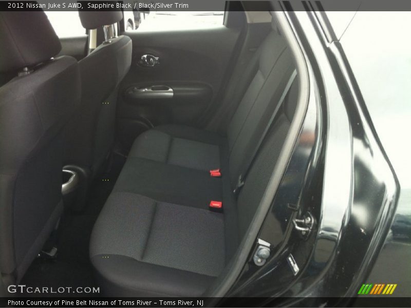 Sapphire Black / Black/Silver Trim 2012 Nissan Juke S AWD
