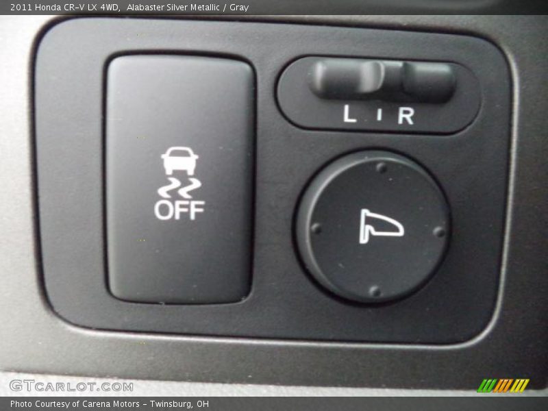 Alabaster Silver Metallic / Gray 2011 Honda CR-V LX 4WD