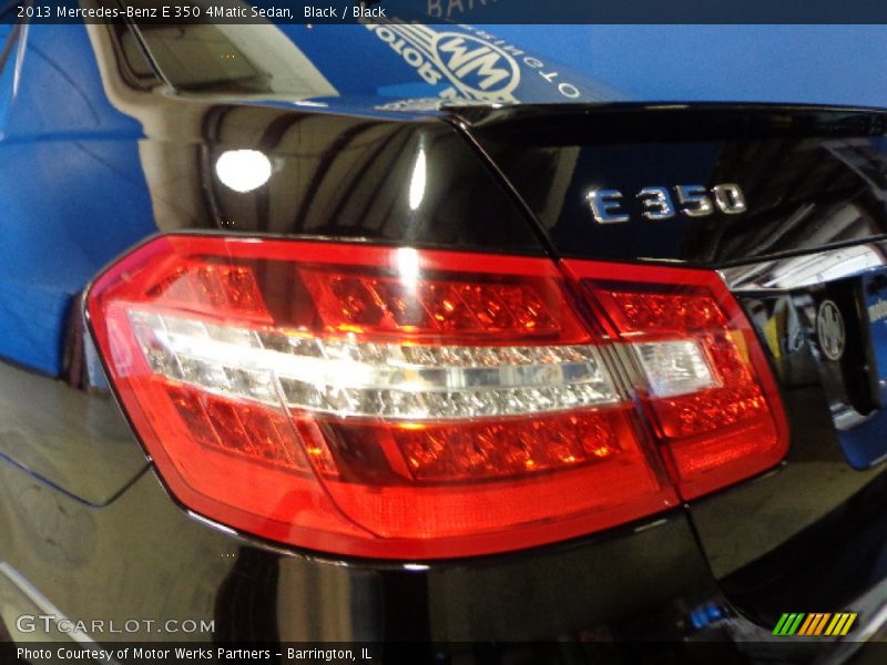 Black / Black 2013 Mercedes-Benz E 350 4Matic Sedan