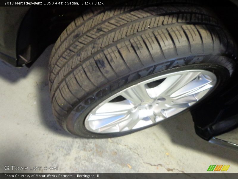 Black / Black 2013 Mercedes-Benz E 350 4Matic Sedan