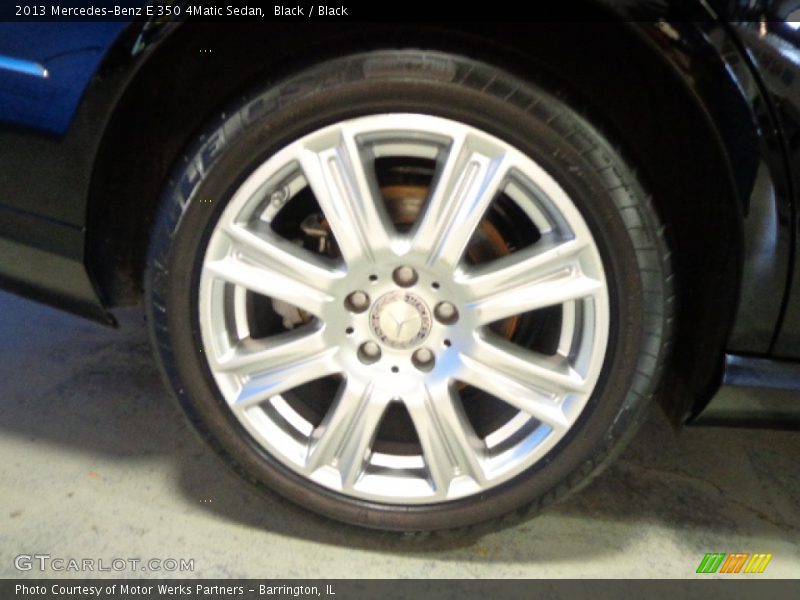 Black / Black 2013 Mercedes-Benz E 350 4Matic Sedan