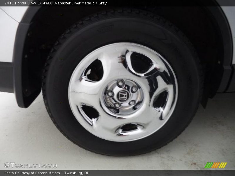 Alabaster Silver Metallic / Gray 2011 Honda CR-V LX 4WD