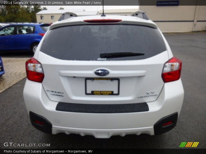 Satin White Pearl / Ivory 2014 Subaru XV Crosstrek 2.0i Limited