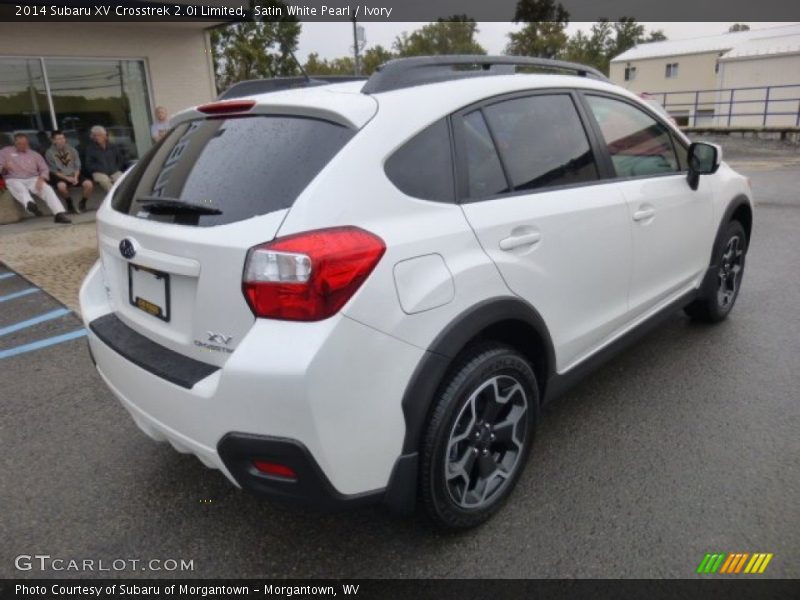 Satin White Pearl / Ivory 2014 Subaru XV Crosstrek 2.0i Limited
