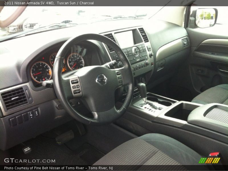 Tuscan Sun / Charcoal 2011 Nissan Armada SV 4WD