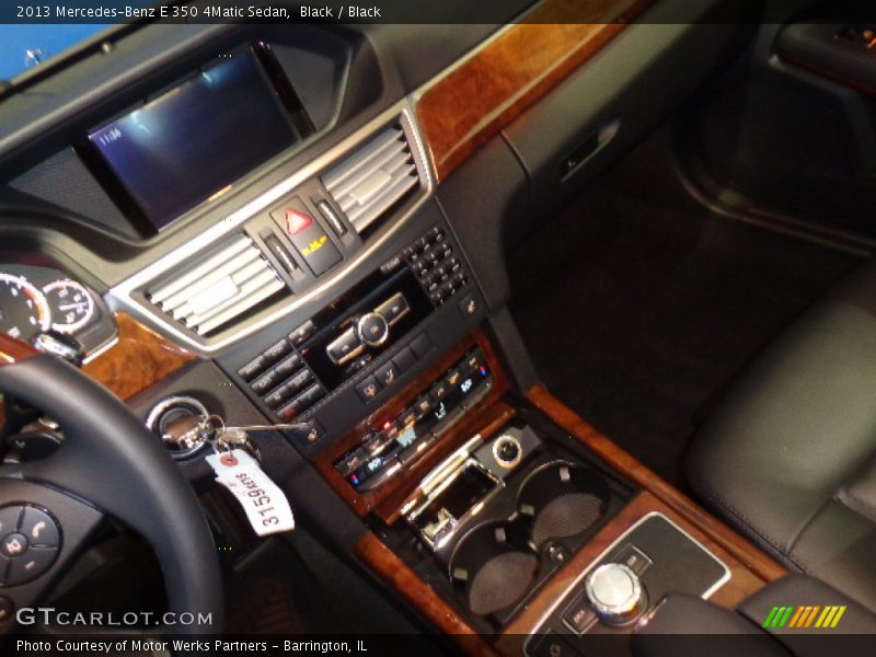 Black / Black 2013 Mercedes-Benz E 350 4Matic Sedan