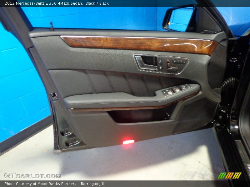 Black / Black 2013 Mercedes-Benz E 350 4Matic Sedan