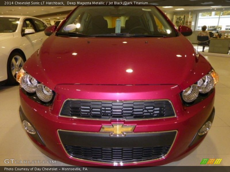  2014 Sonic LT Hatchback Deep Magenta Metallic