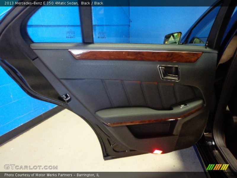 Black / Black 2013 Mercedes-Benz E 350 4Matic Sedan