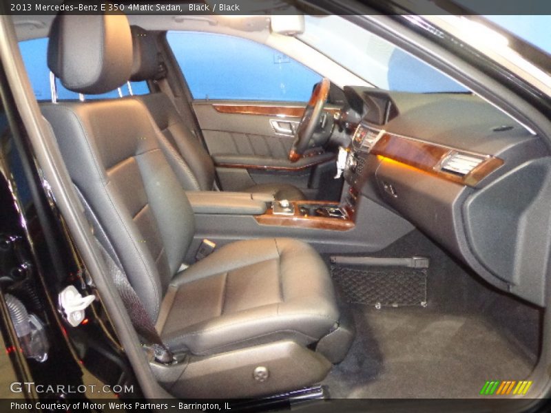 Black / Black 2013 Mercedes-Benz E 350 4Matic Sedan