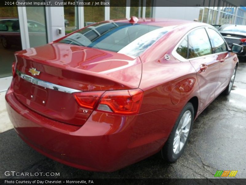 Crystal Red Tintcoat / Jet Black 2014 Chevrolet Impala LT