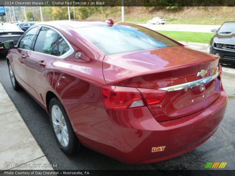 Crystal Red Tintcoat / Jet Black 2014 Chevrolet Impala LT