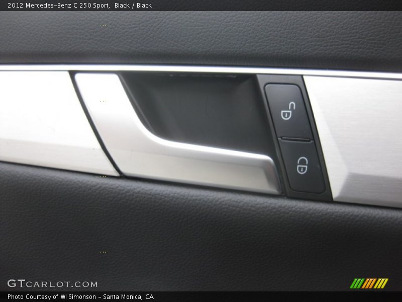 Black / Black 2012 Mercedes-Benz C 250 Sport