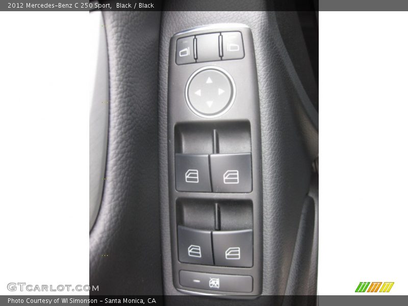Black / Black 2012 Mercedes-Benz C 250 Sport