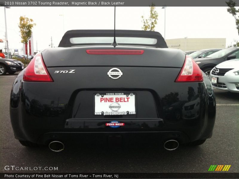 Magnetic Black / Black Leather 2010 Nissan 370Z Touring Roadster