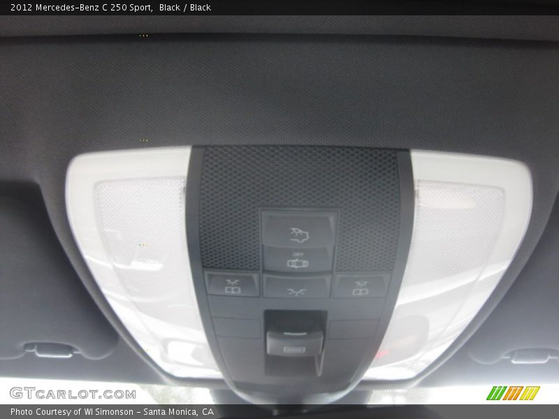 Black / Black 2012 Mercedes-Benz C 250 Sport