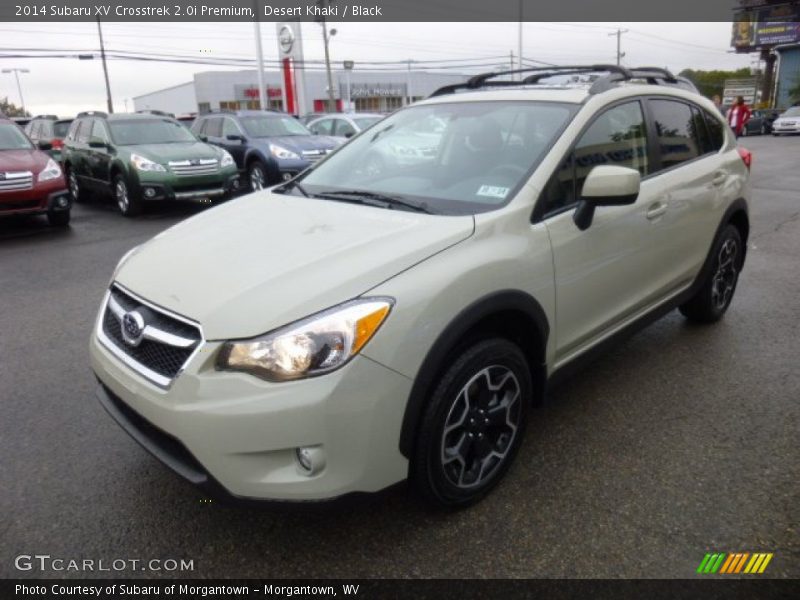 Desert Khaki / Black 2014 Subaru XV Crosstrek 2.0i Premium