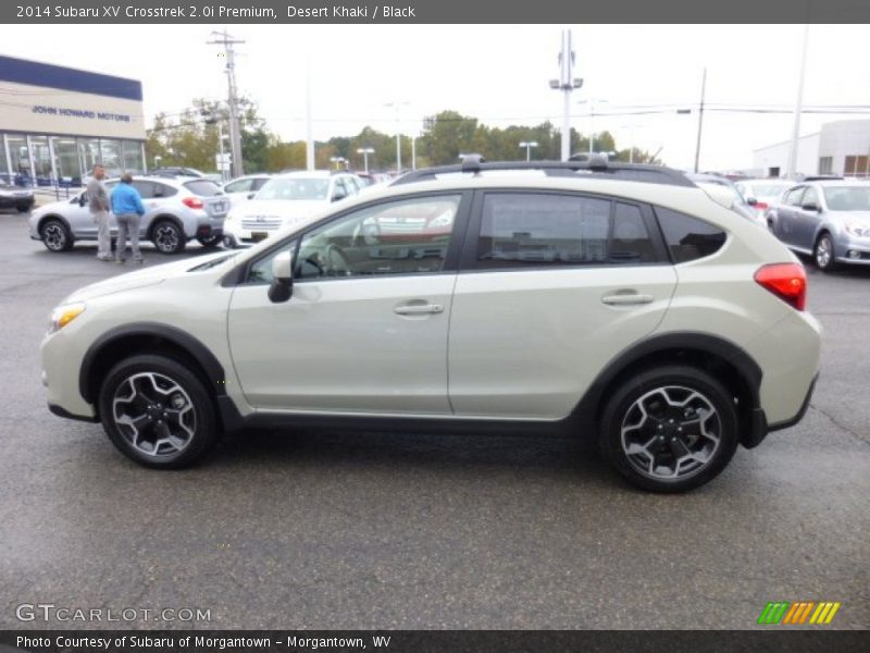 Desert Khaki / Black 2014 Subaru XV Crosstrek 2.0i Premium