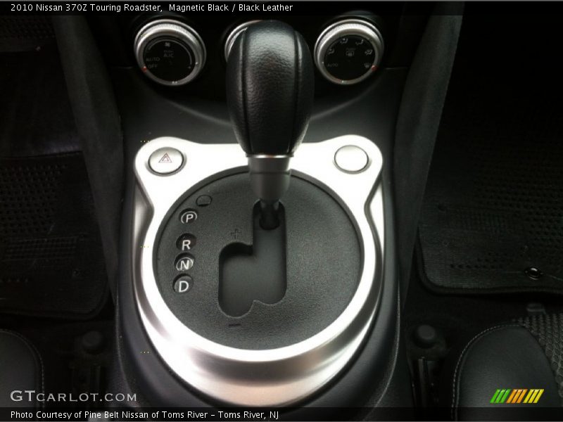 Magnetic Black / Black Leather 2010 Nissan 370Z Touring Roadster