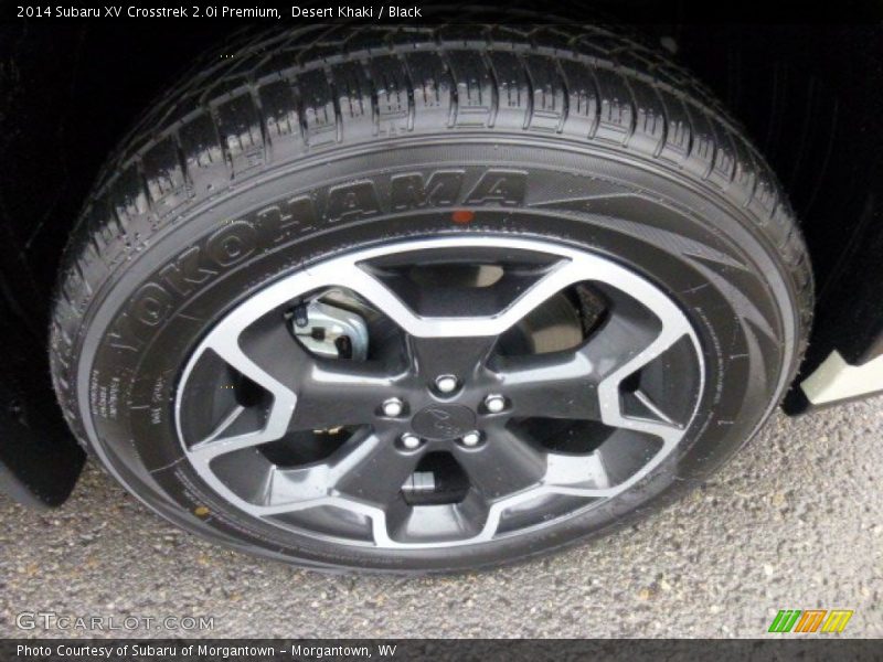 Desert Khaki / Black 2014 Subaru XV Crosstrek 2.0i Premium