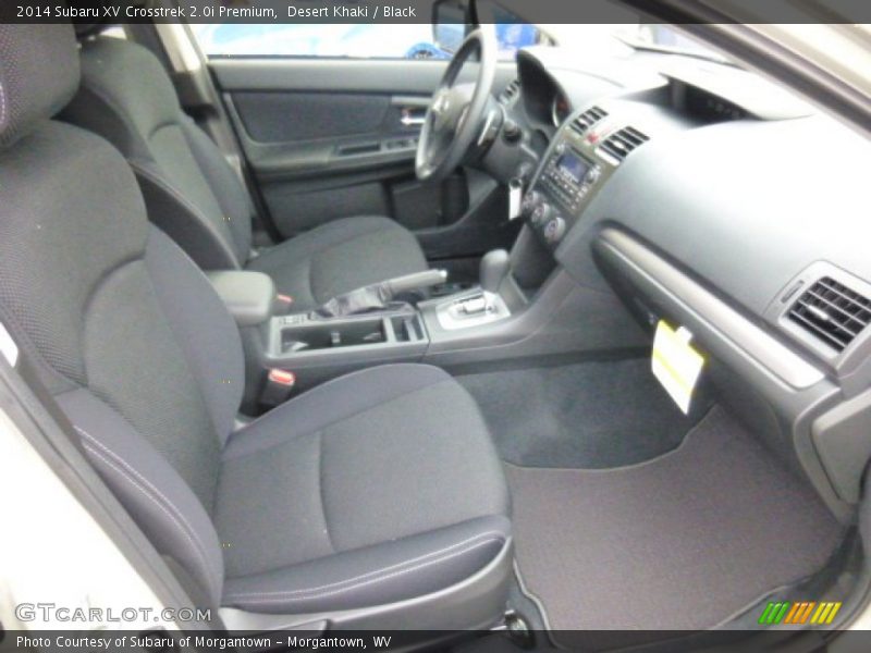 Desert Khaki / Black 2014 Subaru XV Crosstrek 2.0i Premium