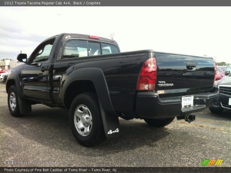 Black / Graphite 2012 Toyota Tacoma Regular Cab 4x4