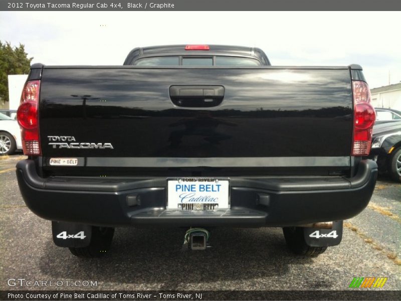Black / Graphite 2012 Toyota Tacoma Regular Cab 4x4