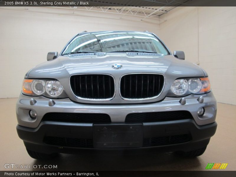 Sterling Grey Metallic / Black 2005 BMW X5 3.0i