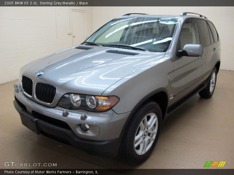 Sterling Grey Metallic / Black 2005 BMW X5 3.0i