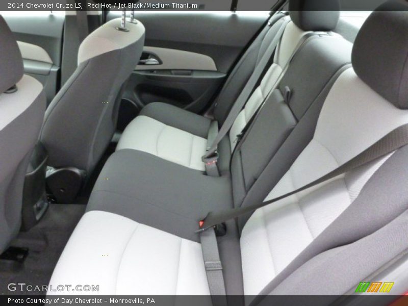 Red Hot / Jet Black/Medium Titanium 2014 Chevrolet Cruze LS
