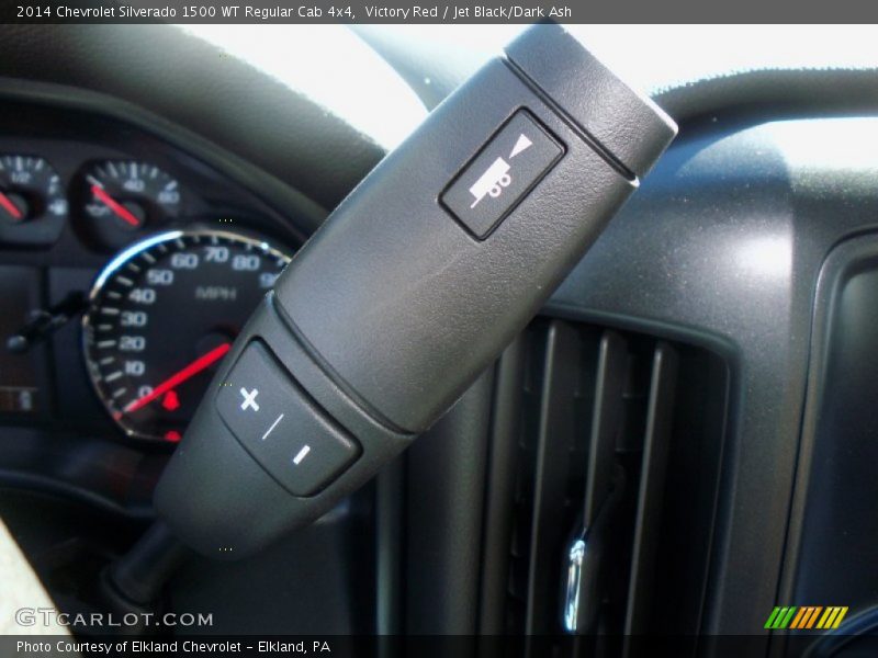 Victory Red / Jet Black/Dark Ash 2014 Chevrolet Silverado 1500 WT Regular Cab 4x4