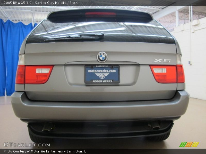 Sterling Grey Metallic / Black 2005 BMW X5 3.0i