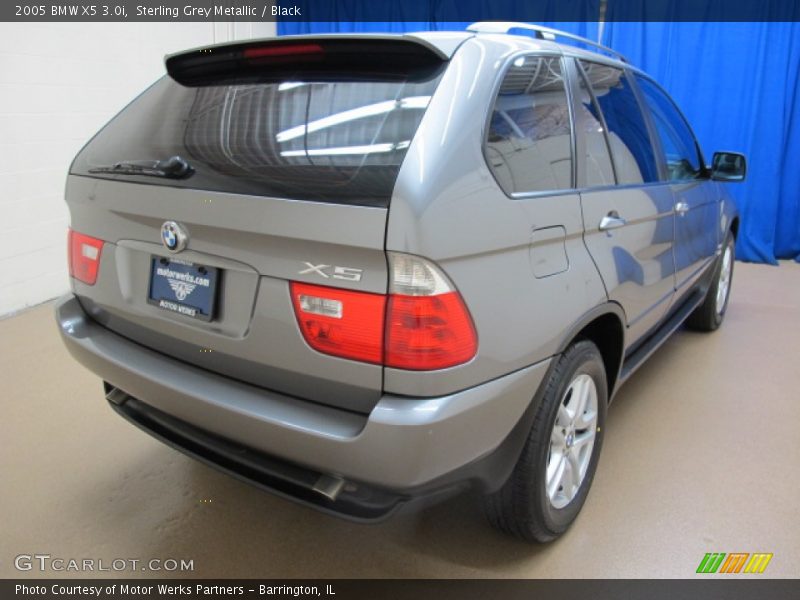 Sterling Grey Metallic / Black 2005 BMW X5 3.0i