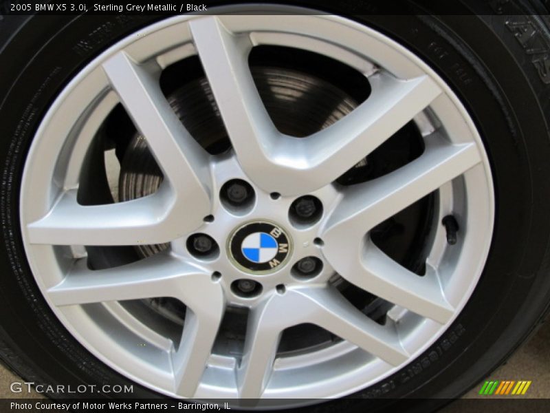Sterling Grey Metallic / Black 2005 BMW X5 3.0i